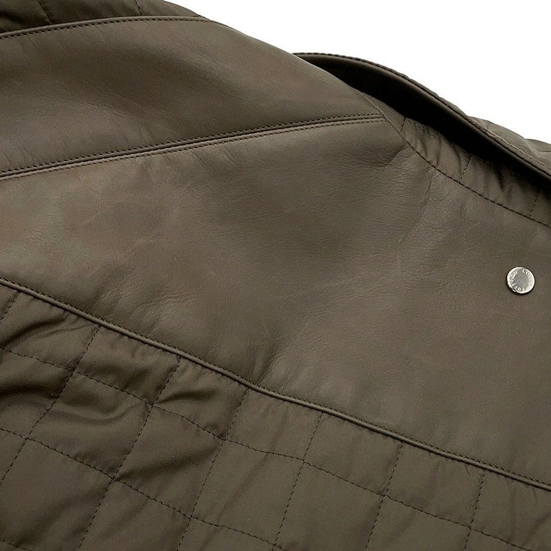 ルイヴィトン ジャケット キルティング ダミエ ポリエステル メンズサイズ48 LOUIS VUITTON アウター