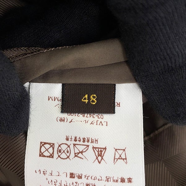 ルイヴィトン ジャケット キルティング ダミエ ポリエステル メンズサイズ48 LOUIS VUITTON アウター