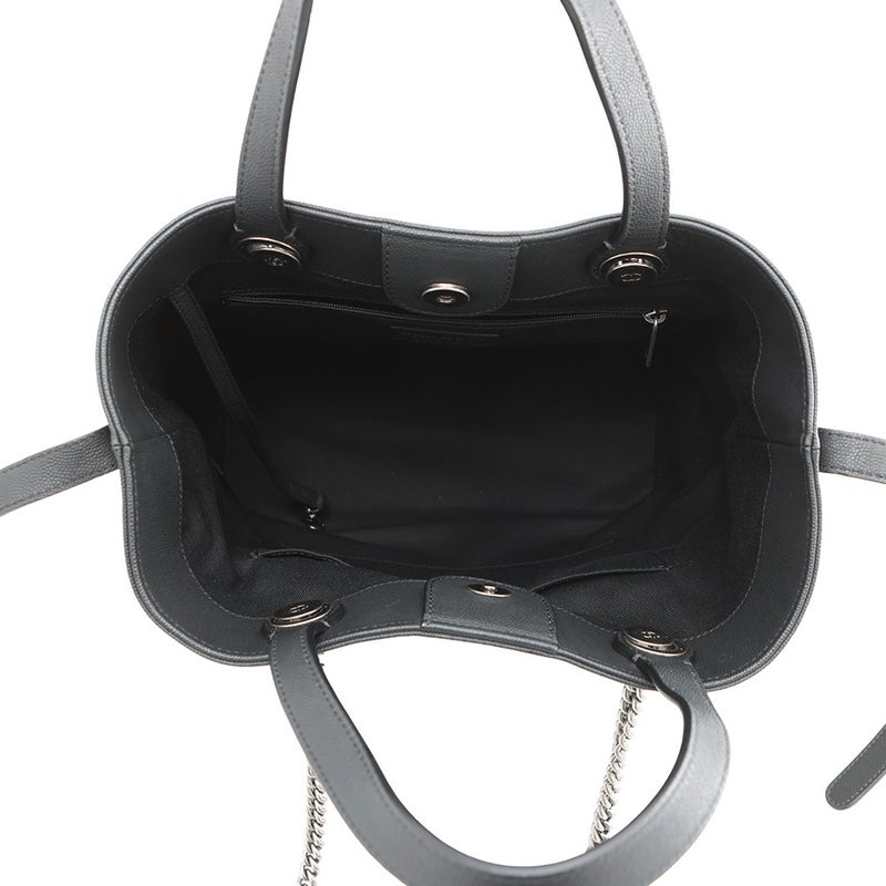 シャネル トートバッグ ココマーク カヴァ AS0448 CHANEL 黒 2way