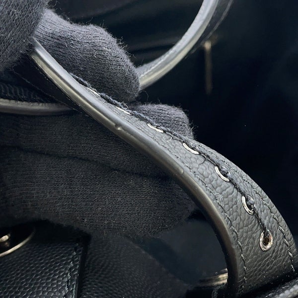 シャネル トートバッグ ココマーク カヴァ AS0448 CHANEL 黒 2way