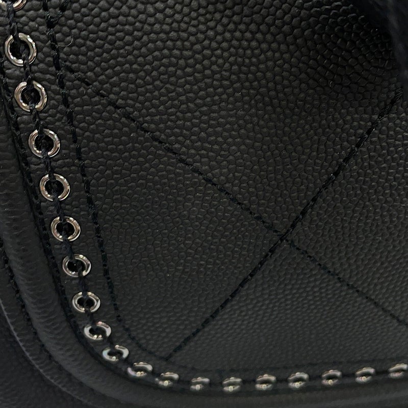 シャネル トートバッグ ココマーク カヴァ AS0448 CHANEL 黒 2way