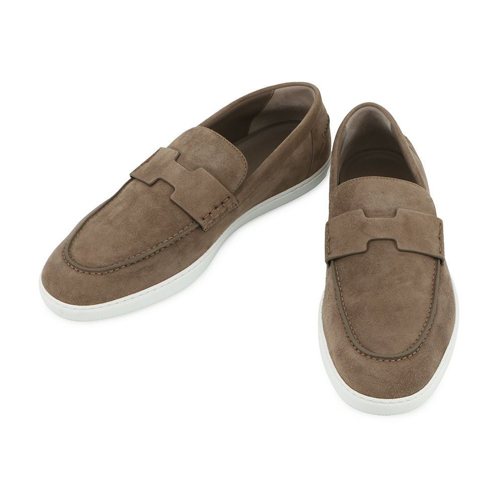 エルメス　HERMES 靴　メンズ　モカシン　ジュリアン　ベージュ　42.5新品 エルメス モカシン ジョブ スエード メンズサイズ42 HERMES 靴