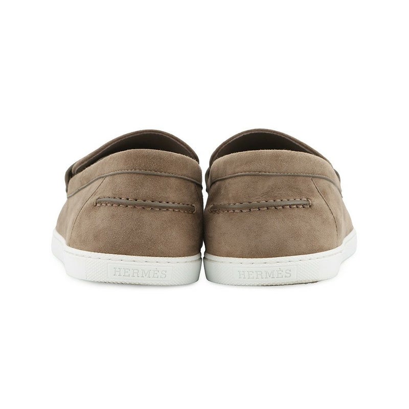 エルメス モカシン ジョブ スエード メンズサイズ42 HERMES 靴 スリッポン