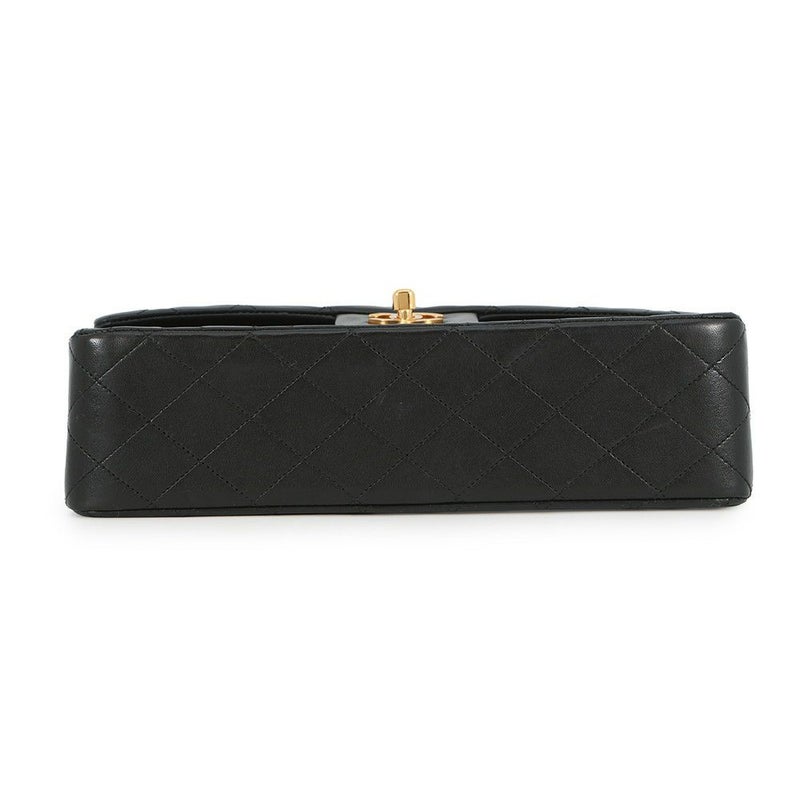 シャネル チェーンショルダーバッグ マトラッセ25 ココマーク ラムスキン A01112 CHANEL バッグ 黒