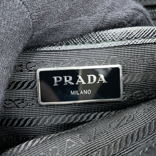 プラダ リュック ミディアム Re-Nylon バックパック ナイロン 1BZ811 PRADA リュックサック バッグ 黒