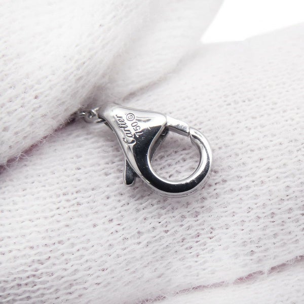 カルティエ ネックレス クロス ダイヤモンド 11P 計0.13ct K18WGホワイトゴールド B7221700 Cartier ペンダント