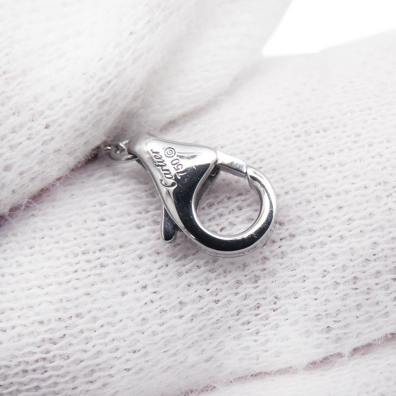 カルティエ ネックレス クロス ダイヤモンド 11P 計0.13ct K18WGホワイトゴールド B7221700 Cartier ペンダント
