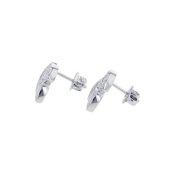 ハリーウィンストン ピアス リリークラスター・ミニ・イヤスタッズ ダイヤモンド 74P 計約0.37ct Pt950プラチナ EADPPO1MLC