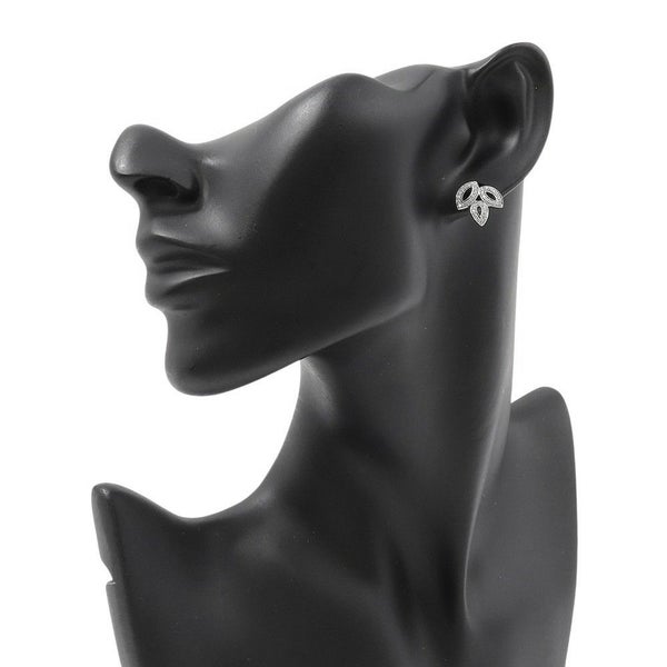 ハリーウィンストン ピアス リリークラスター・ミニ・イヤスタッズ ダイヤモンド 74P 計約0.37ct Pt950プラチナ EADPPO1MLC