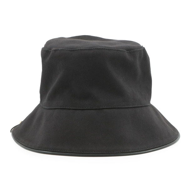 ルイヴィトン ハット モノグラム バケットハット・LV シティー サイズM M7054M LOUIS VUITTON 帽子 黒 ブラック