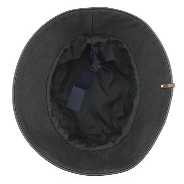 ルイヴィトン ハット モノグラム バケットハット・LV シティー サイズM M7054M LOUIS VUITTON 帽子 黒 ブラック