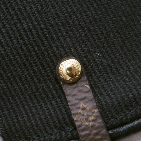 ルイヴィトン ハット モノグラム バケットハット・LV シティー サイズM M7054M LOUIS VUITTON 帽子 黒 ブラック