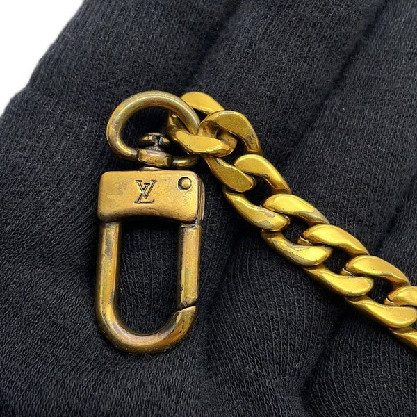 ルイヴィトン ショルダーバッグ カーフレザー ミュルティ・ポシェット M56461 LOUIS VUITTON 2way ポーチ付き ブラック 黒