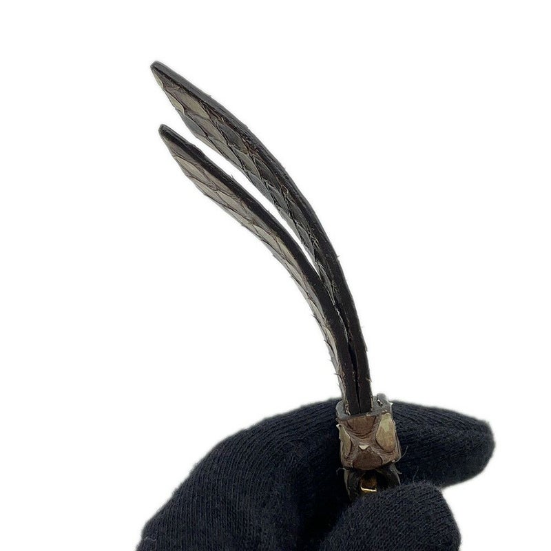 ルイヴィトン クラッチバッグ モノグラム・アンプラント/パイソン デイリーポーチ N96321 LOUIS VUITTON