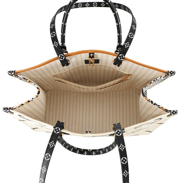 ルイヴィトン トートバッグ モノグラム・ジャングル オンザゴーGM M44675 LOUIS VUITTON 2way