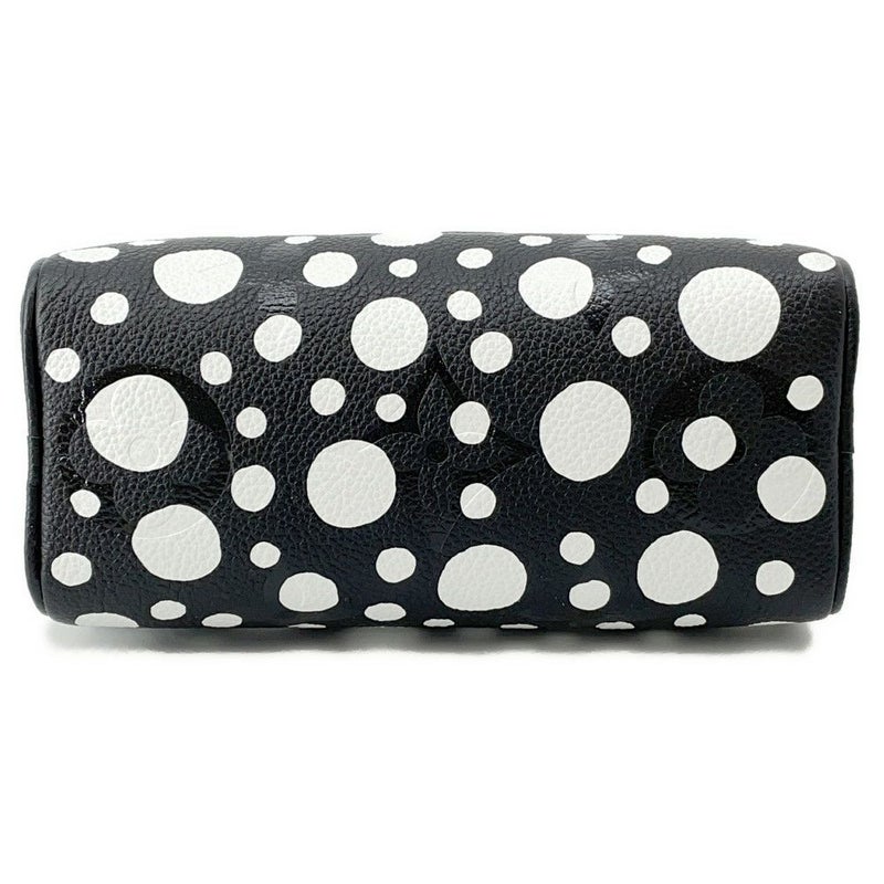 ルイヴィトン ハンドバッグ モノグラム・アンプラント/インフィニティ ドット LV×YK ナノ・スピーディ M81910 草間彌生 黒 セール品