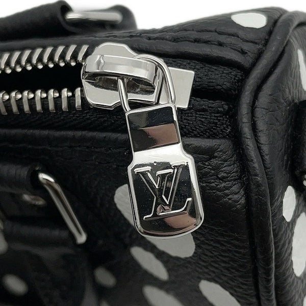 ルイヴィトン ハンドバッグ モノグラム・アンプラント/インフィニティ ドット LV×YK ナノ・スピーディ M81910 草間彌生 黒 セール品