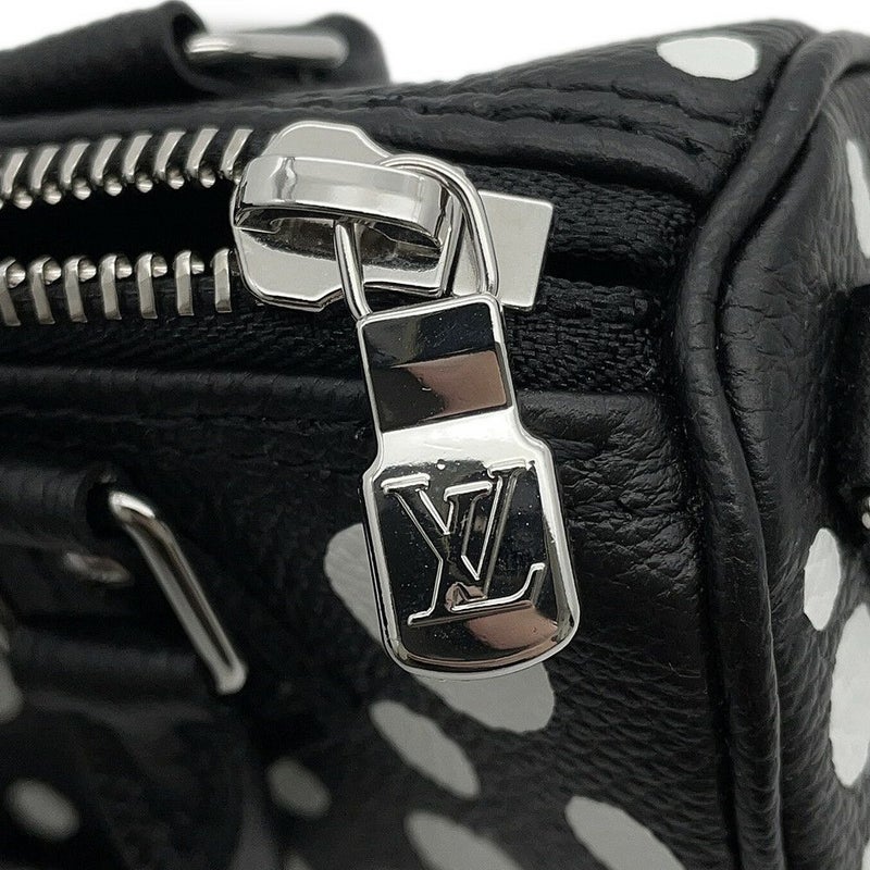 ルイヴィトン ハンドバッグ モノグラム・アンプラント/インフィニティ ドット LV×YK ナノ・スピーディ M81910 草間彌生 黒 セール品