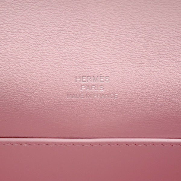 エルメス ハンドバッグ ポシェットケリー ローズサクラ/シルバー金具 スイフト K刻印