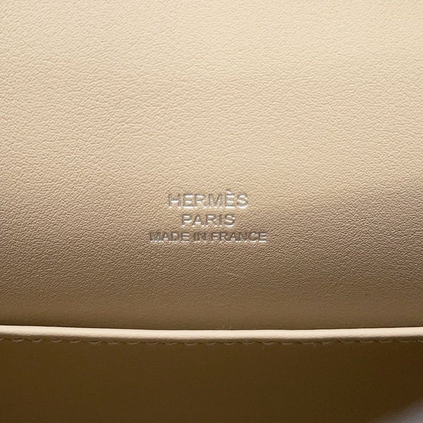 エルメス ハンドバッグ ポシェットケリー トレンチ/シルバー金具 スイフト K刻印