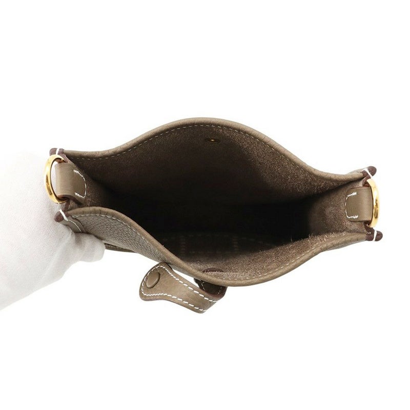 エルメス エブリンTPM 111cm アマゾン エトゥープ/ブルーインディゴ/ゴールド金具 トリヨンクレマンス K刻印