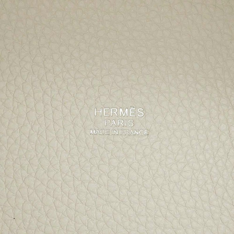 エルメス ハンドバッグ ピコタンロックPM ベトン/シルバー金具 トリヨクレマンス W刻印