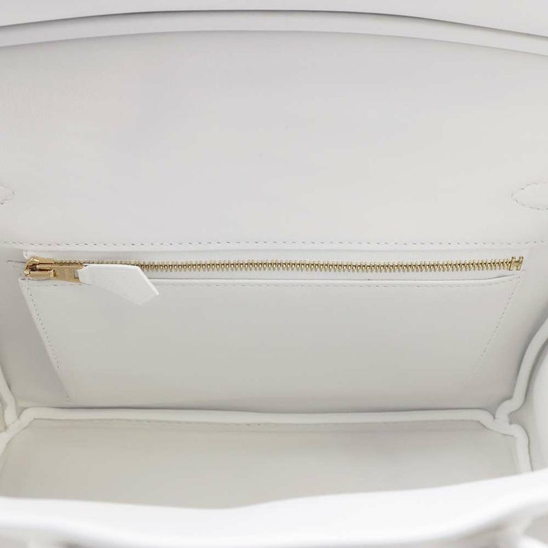 エルメス バーキン25 ニューホワイト/ゴールド金具 スイフト W刻印 HERMES Birkin ハンドバッグ 白
