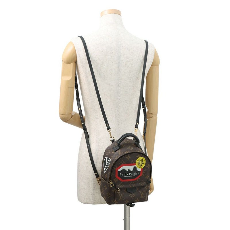ルイヴィトン リュック モノグラム/マイLV ワールドツアー パームスプリングス バックパック MINI M42971 ミニバッグ 黒 ブラック