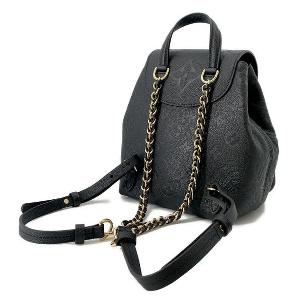 ルイヴィトン リュックサック モノグラム・アンプラント バックアップ M47072 LOUIS VUITTON バックパック 黒 ブラック バッグ