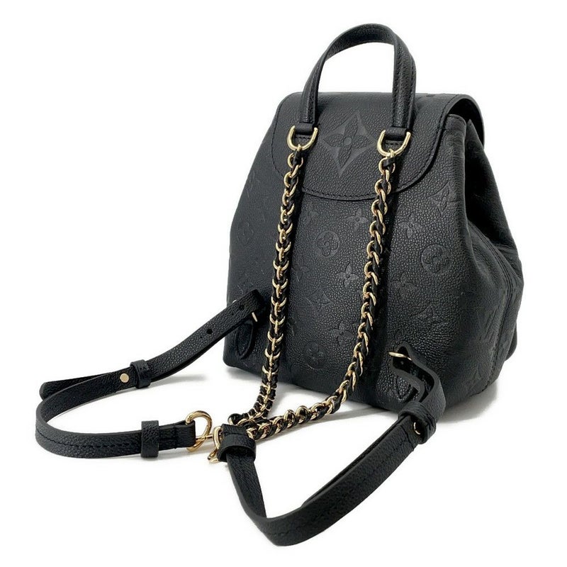 ルイヴィトン リュックサック モノグラム・アンプラント バックアップ M47072 LOUIS VUITTON バックパック 黒 ブラック バッグ