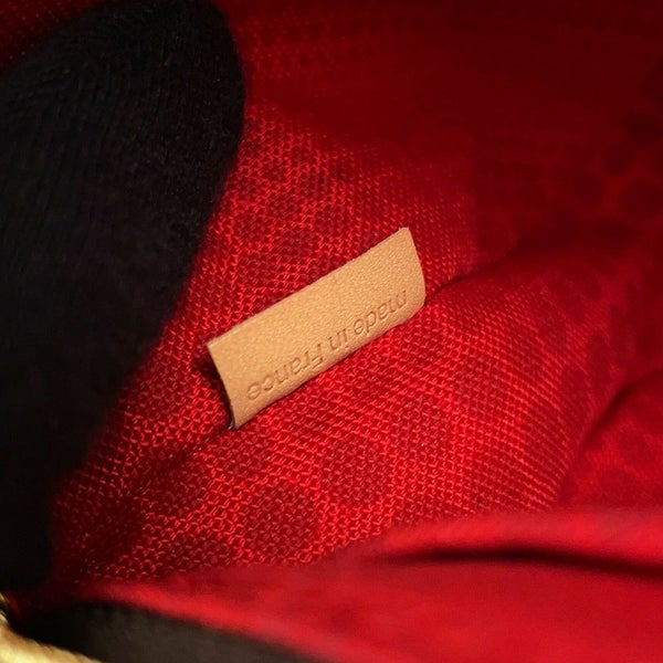 ルイヴィトン ショルダーバッグ モノグラム/ペインティッド ドット ミュルティ・ポシェット・アクセソワール M46385 草間彌生