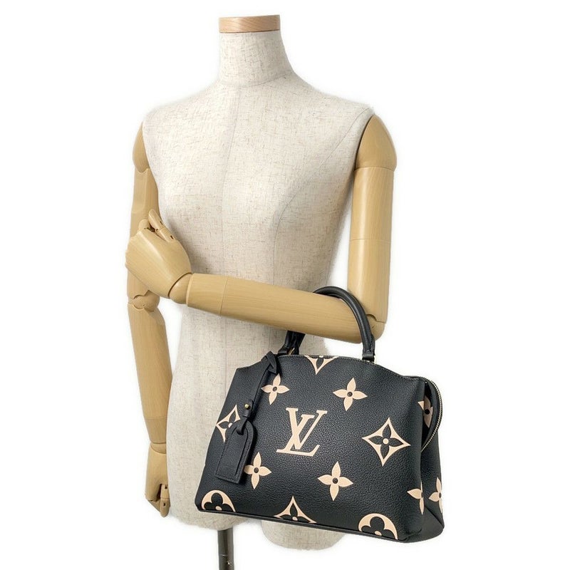 ルイヴィトン ハンドバッグ バイカラー モノグラム・アンプラント プティ・パレ PM M58913 ヴィトン バッグ 2way ブラック 黒