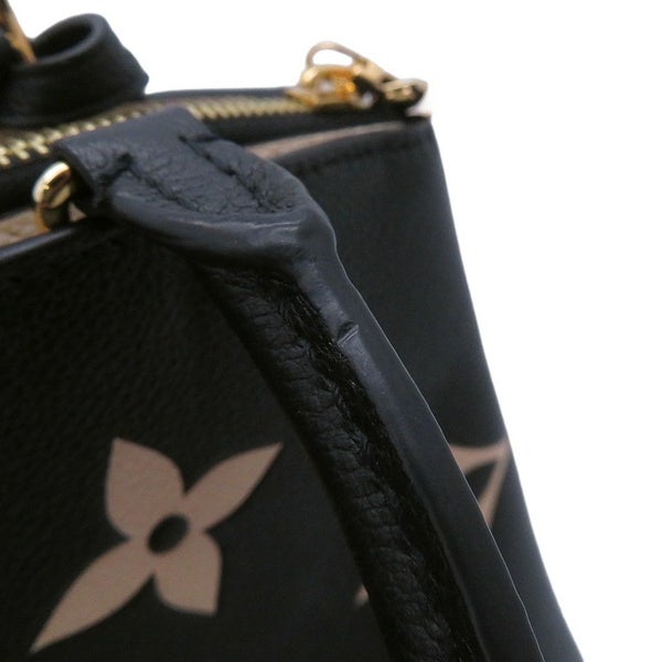 ルイヴィトン ハンドバッグ バイカラー モノグラム・アンプラント プティ・パレ PM M58913 ヴィトン バッグ 2way ブラック 黒