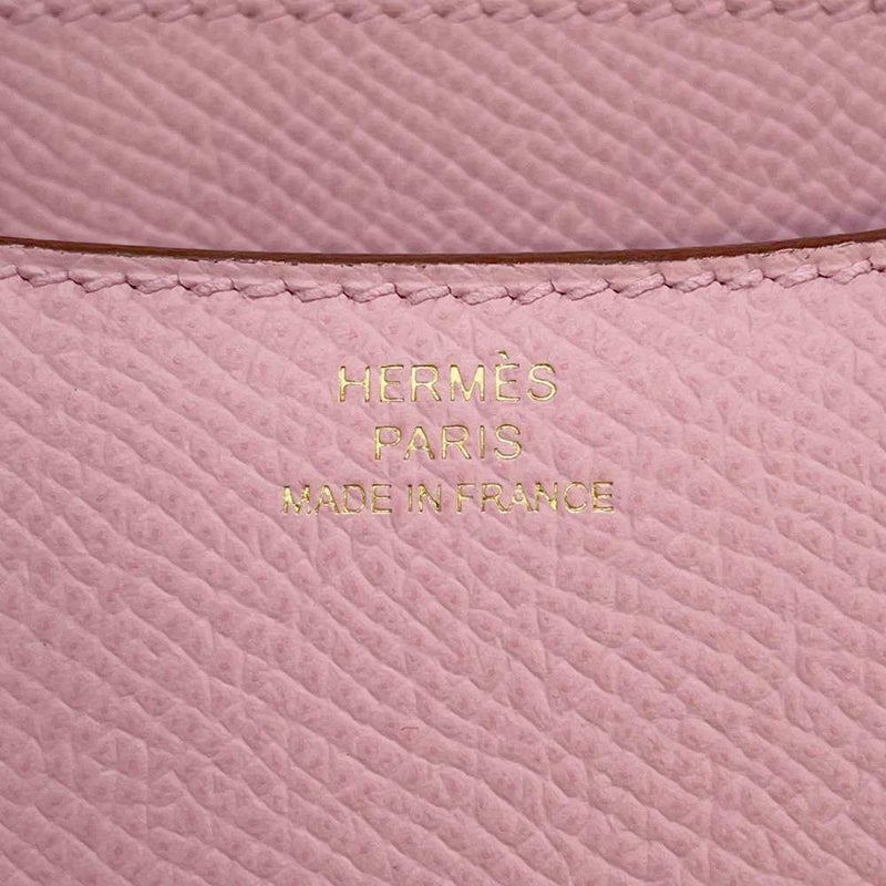 エルメス ミニ コンスタンス3 モーヴシルベストル/ピンクゴールド金具 エプソン Z刻印