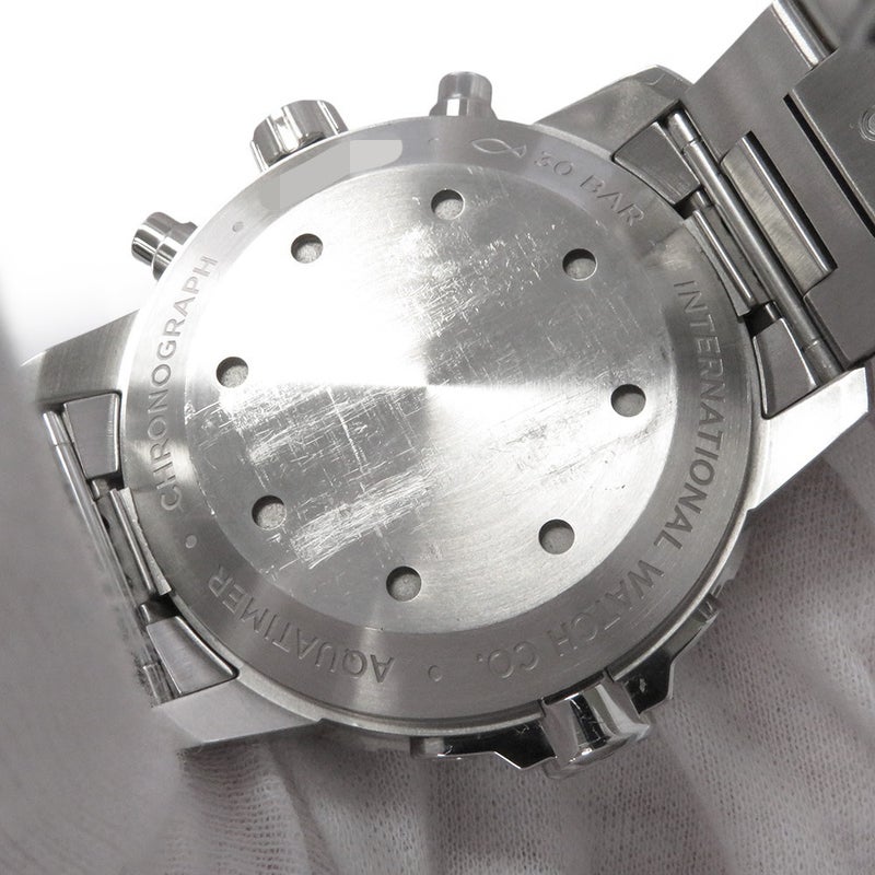 IWC アクアタイマー クロノグラフ IW376804 腕時計 黒文字盤