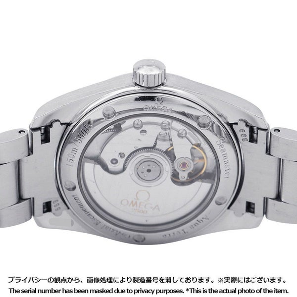 オメガ シーマスター アクアテラ コーアクシャル 150M 2504.50 OMEGA 腕時計 ウォッチ メンズ 黒文字盤