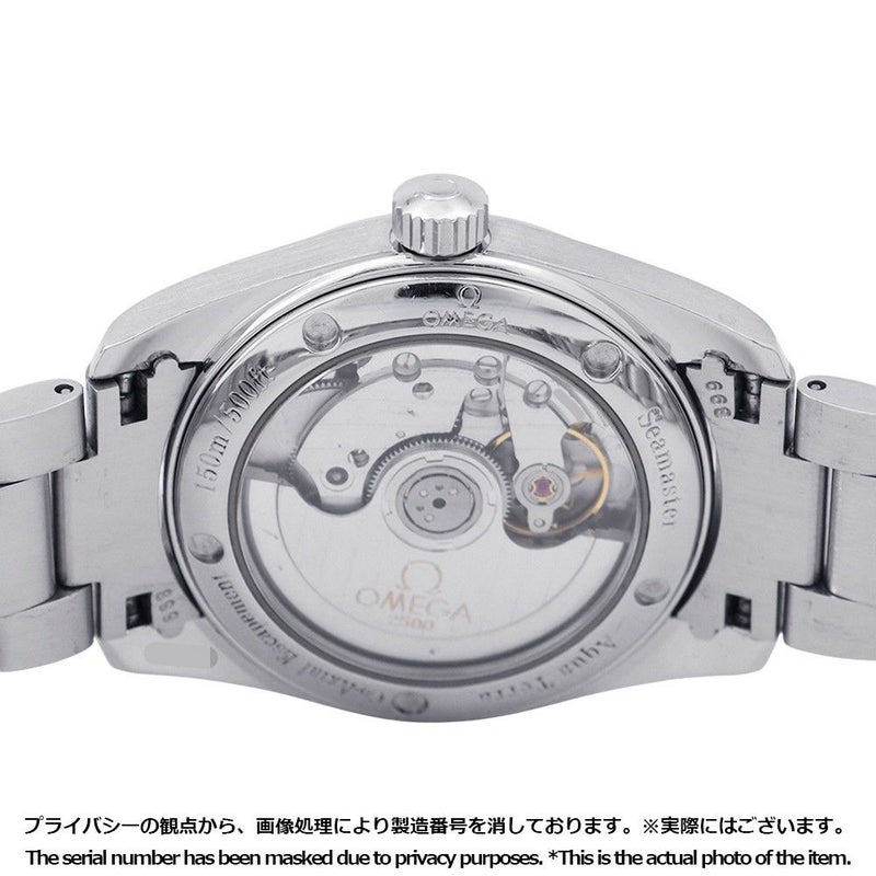 オメガ シーマスター アクアテラ コーアクシャル 150M 2504.50 OMEGA 腕時計 ウォッチ メンズ 黒文字盤