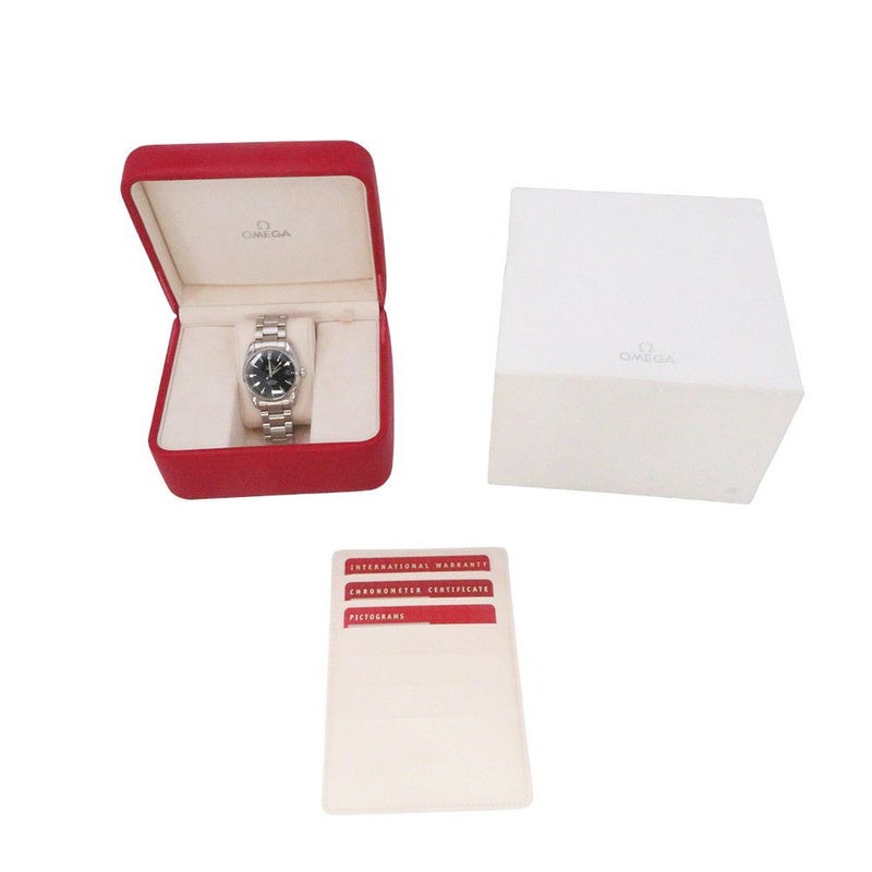 オメガ シーマスター アクアテラ コーアクシャル 150M 2504.50 OMEGA 腕時計 ウォッチ メンズ 黒文字盤